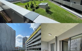 Moderne 2-Zimmer-Wohnung mit 16,55m² Südbalkon im CITYGATE | U1 vor der Tür | ab Jänner 2027 frei